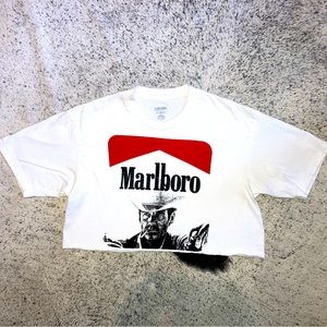 Marlboro Man crop top 🚬